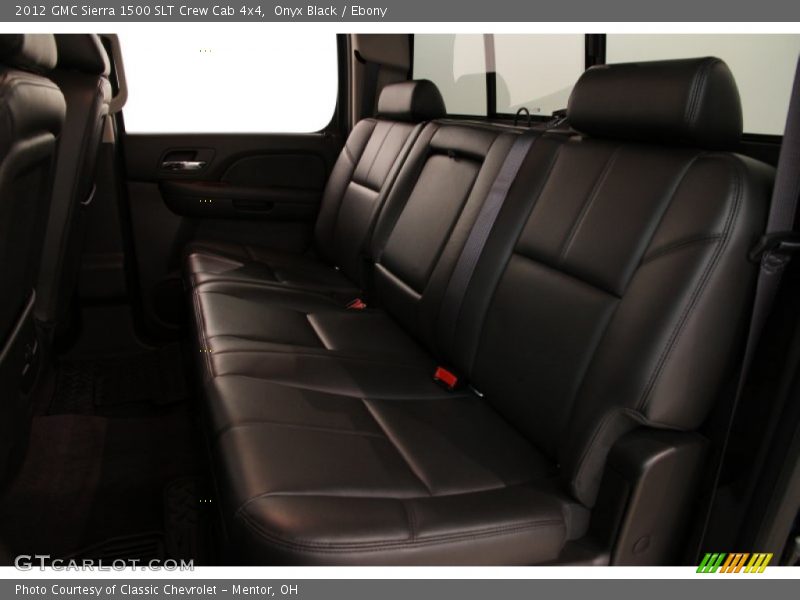 Onyx Black / Ebony 2012 GMC Sierra 1500 SLT Crew Cab 4x4