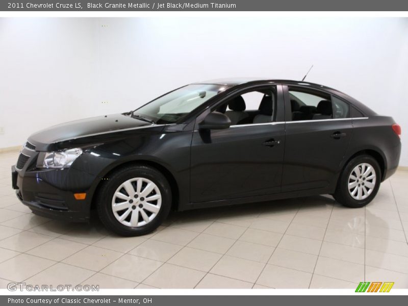 Black Granite Metallic / Jet Black/Medium Titanium 2011 Chevrolet Cruze LS
