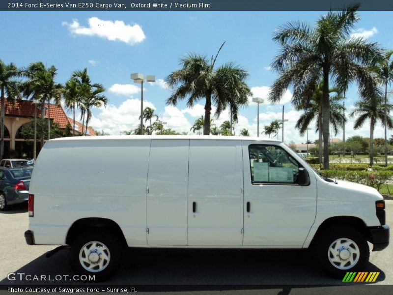 Oxford White / Medium Flint 2014 Ford E-Series Van E250 Cargo Van