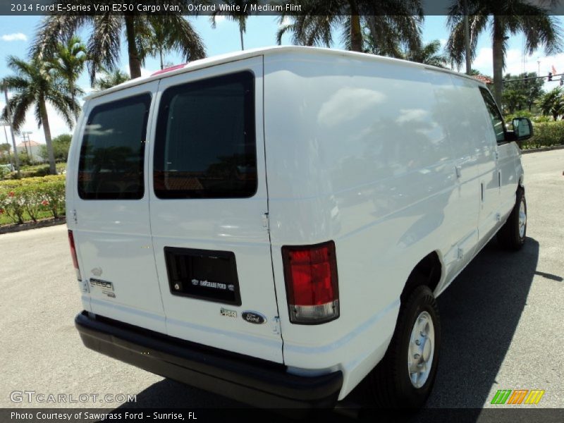 Oxford White / Medium Flint 2014 Ford E-Series Van E250 Cargo Van