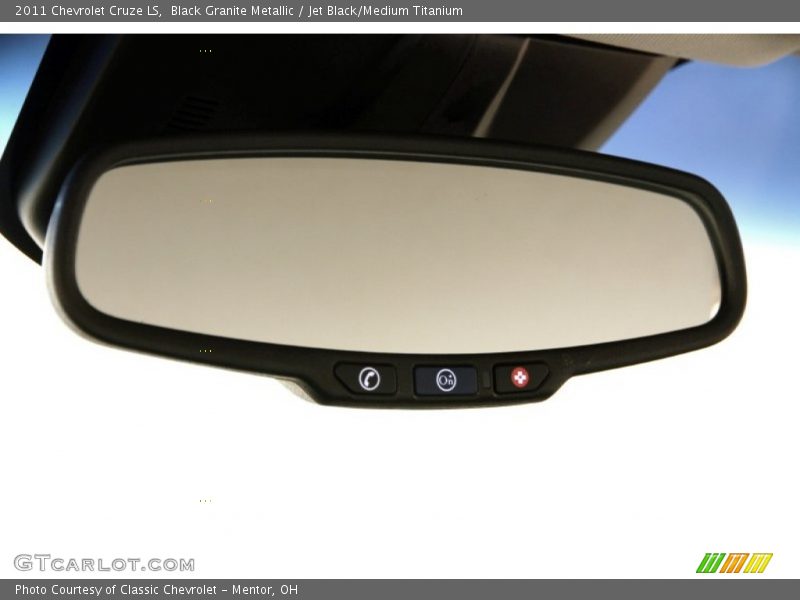 Black Granite Metallic / Jet Black/Medium Titanium 2011 Chevrolet Cruze LS