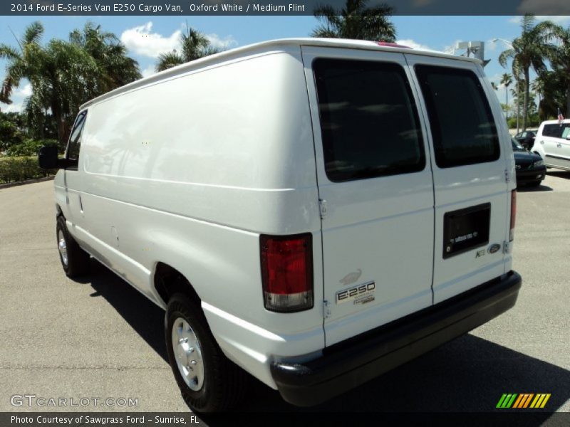 Oxford White / Medium Flint 2014 Ford E-Series Van E250 Cargo Van