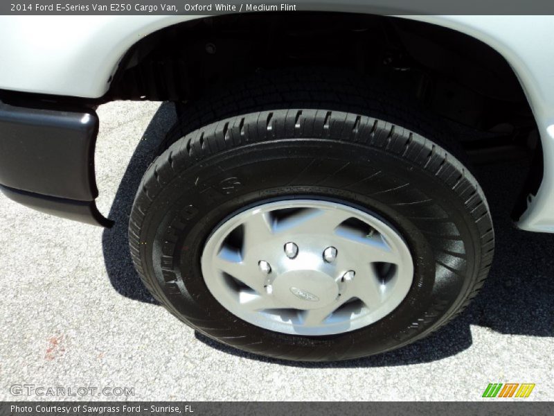 Oxford White / Medium Flint 2014 Ford E-Series Van E250 Cargo Van