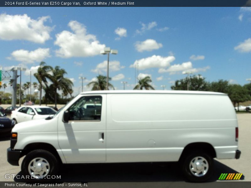 Oxford White / Medium Flint 2014 Ford E-Series Van E250 Cargo Van