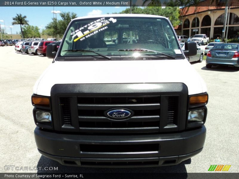 Oxford White / Medium Flint 2014 Ford E-Series Van E250 Cargo Van