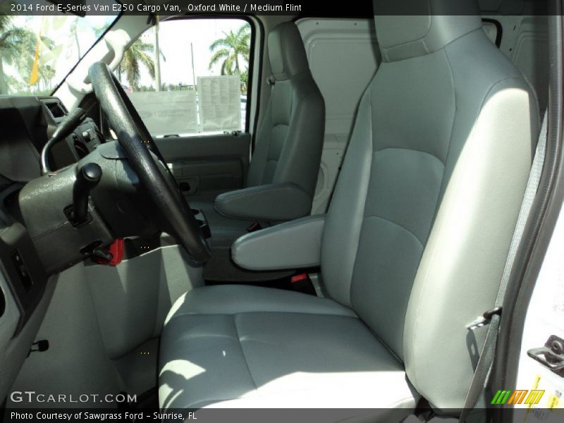 Oxford White / Medium Flint 2014 Ford E-Series Van E250 Cargo Van