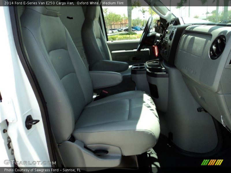 Oxford White / Medium Flint 2014 Ford E-Series Van E250 Cargo Van