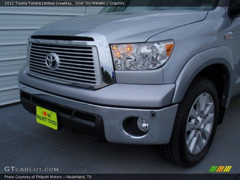 Silver Sky Metallic / Graphite 2012 Toyota Tundra Limited CrewMax