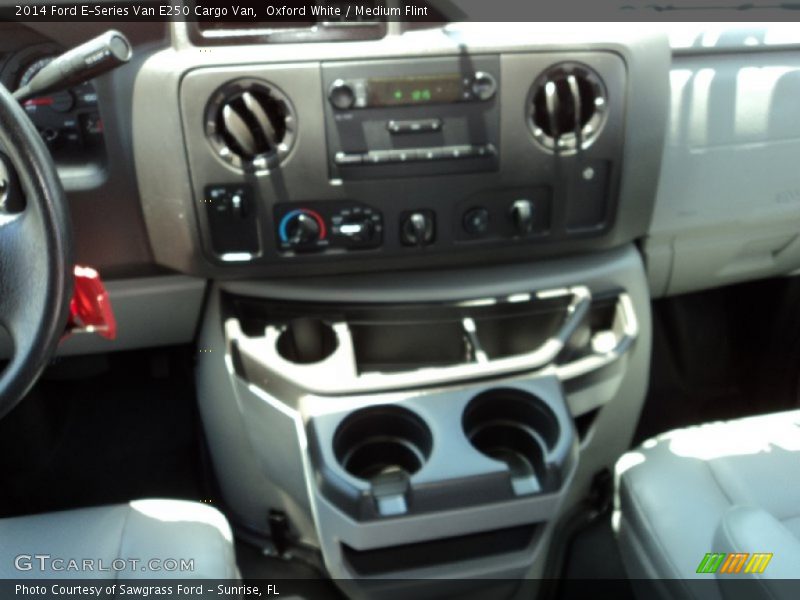 Oxford White / Medium Flint 2014 Ford E-Series Van E250 Cargo Van