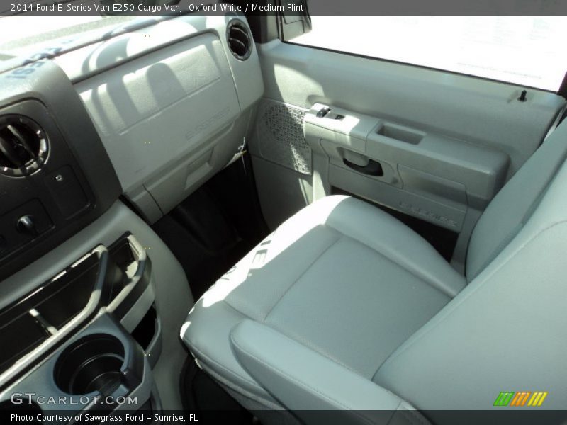 Oxford White / Medium Flint 2014 Ford E-Series Van E250 Cargo Van