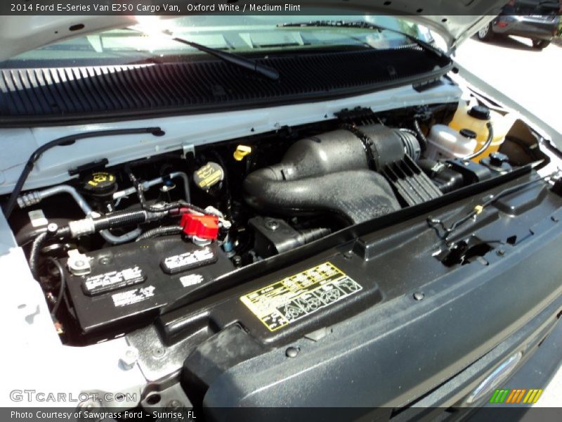 Oxford White / Medium Flint 2014 Ford E-Series Van E250 Cargo Van