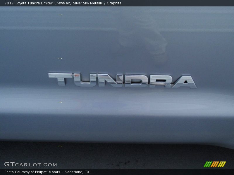 Silver Sky Metallic / Graphite 2012 Toyota Tundra Limited CrewMax