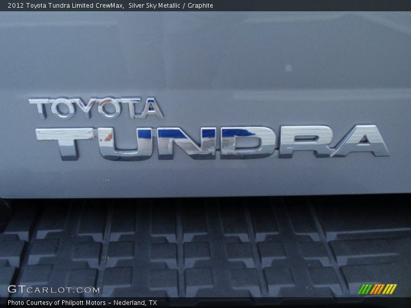 Silver Sky Metallic / Graphite 2012 Toyota Tundra Limited CrewMax