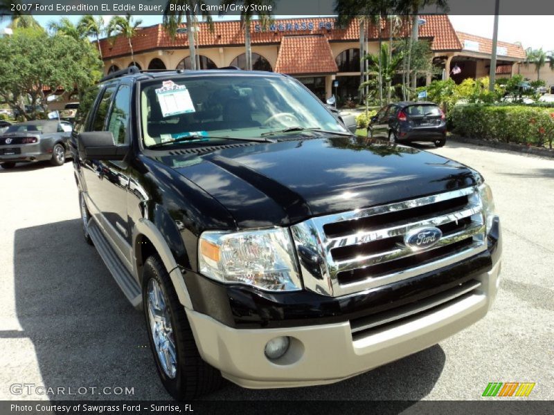 Black / Camel/Grey Stone 2007 Ford Expedition EL Eddie Bauer