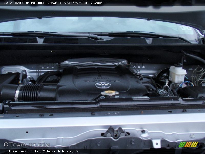 Silver Sky Metallic / Graphite 2012 Toyota Tundra Limited CrewMax