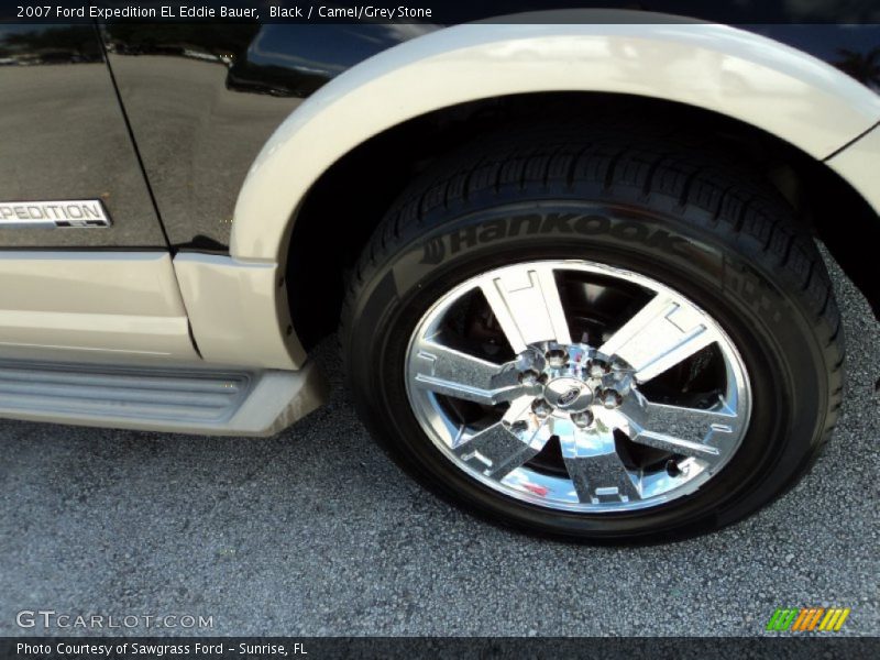 Black / Camel/Grey Stone 2007 Ford Expedition EL Eddie Bauer