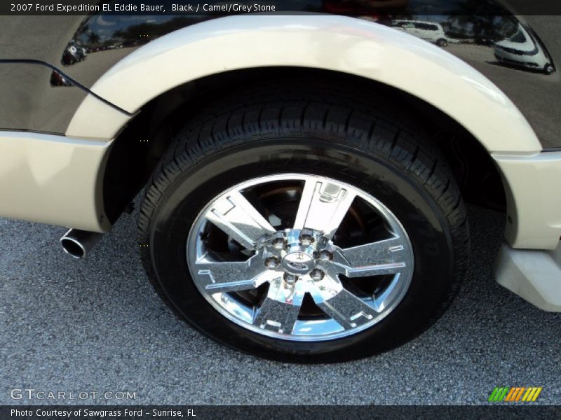 Black / Camel/Grey Stone 2007 Ford Expedition EL Eddie Bauer