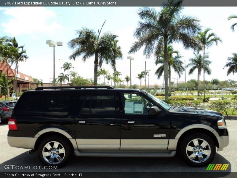 Black / Camel/Grey Stone 2007 Ford Expedition EL Eddie Bauer