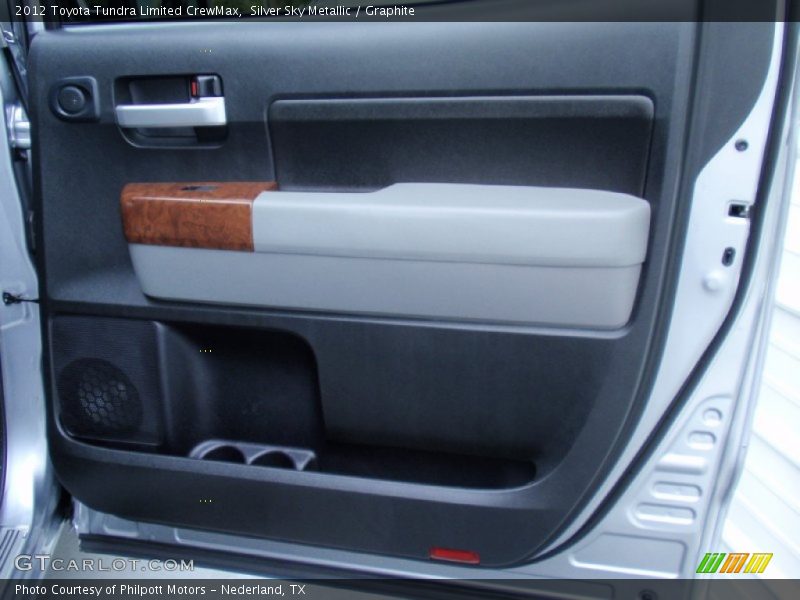 Silver Sky Metallic / Graphite 2012 Toyota Tundra Limited CrewMax