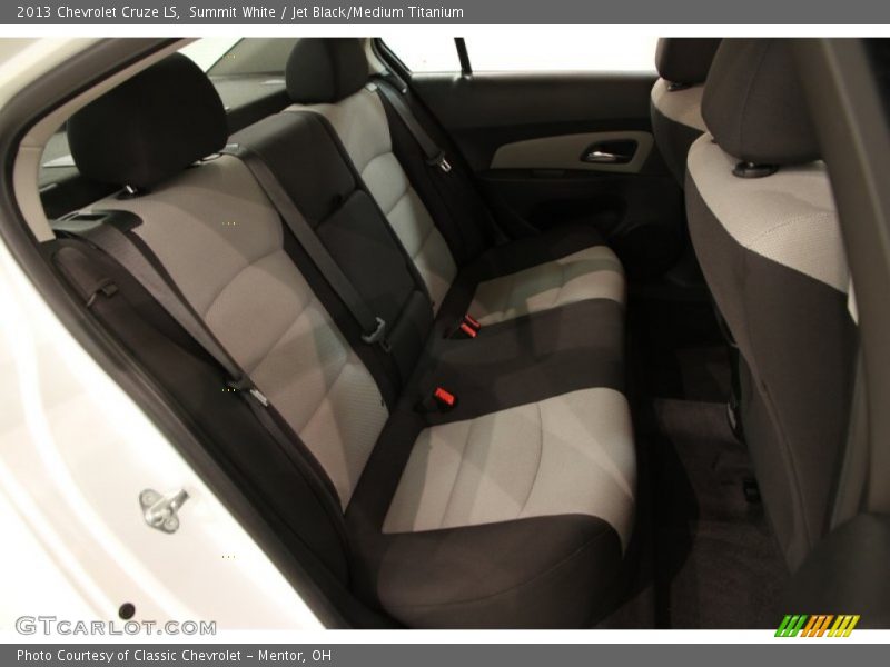 Summit White / Jet Black/Medium Titanium 2013 Chevrolet Cruze LS