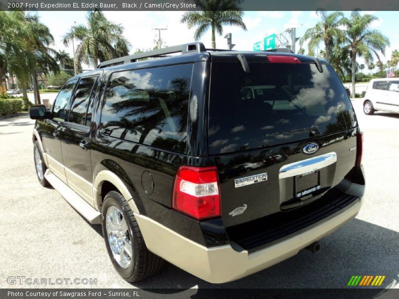 Black / Camel/Grey Stone 2007 Ford Expedition EL Eddie Bauer