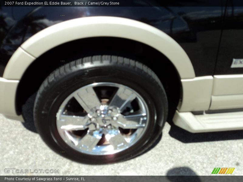 Black / Camel/Grey Stone 2007 Ford Expedition EL Eddie Bauer