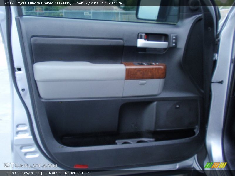 Silver Sky Metallic / Graphite 2012 Toyota Tundra Limited CrewMax