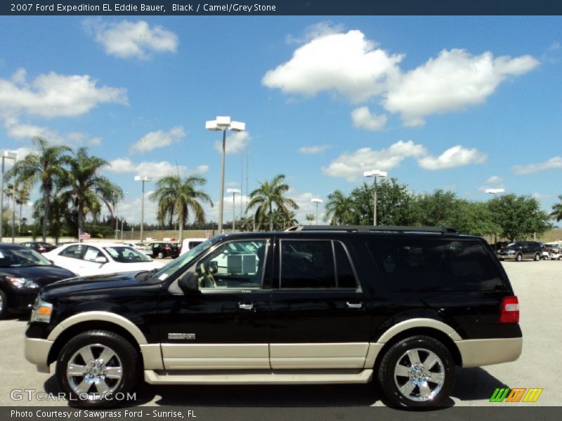 Black / Camel/Grey Stone 2007 Ford Expedition EL Eddie Bauer