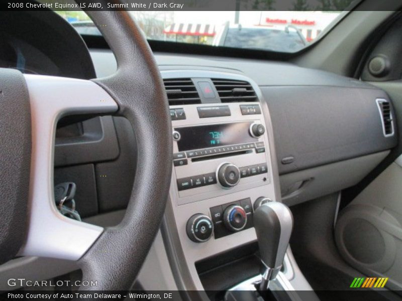 Summit White / Dark Gray 2008 Chevrolet Equinox LS AWD