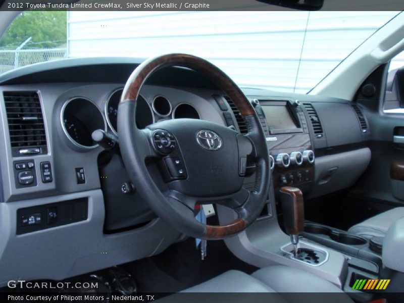 Silver Sky Metallic / Graphite 2012 Toyota Tundra Limited CrewMax