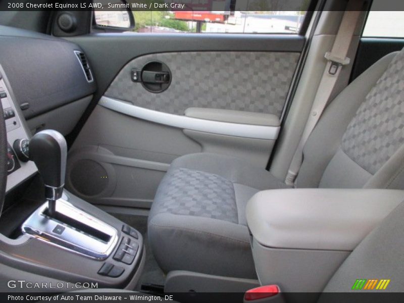 Summit White / Dark Gray 2008 Chevrolet Equinox LS AWD