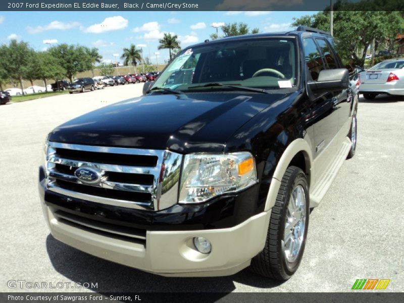 Black / Camel/Grey Stone 2007 Ford Expedition EL Eddie Bauer