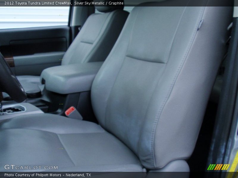 Silver Sky Metallic / Graphite 2012 Toyota Tundra Limited CrewMax