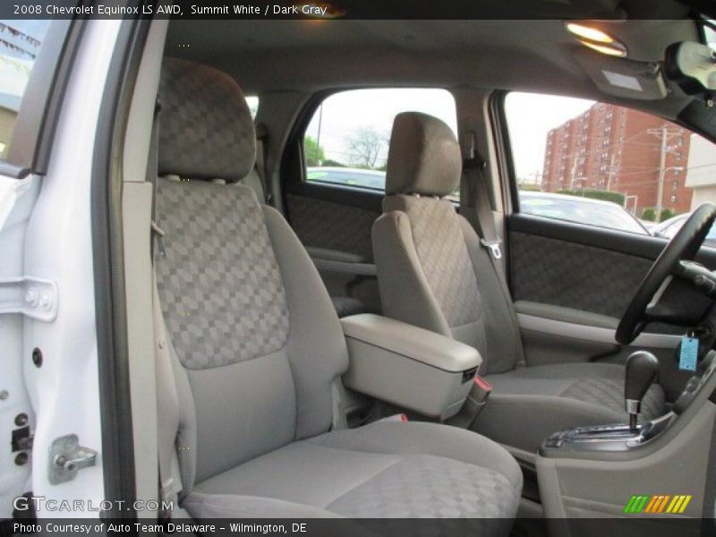 Summit White / Dark Gray 2008 Chevrolet Equinox LS AWD