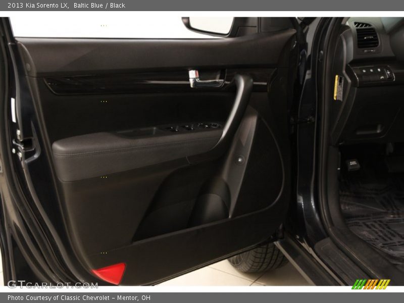 Baltic Blue / Black 2013 Kia Sorento LX