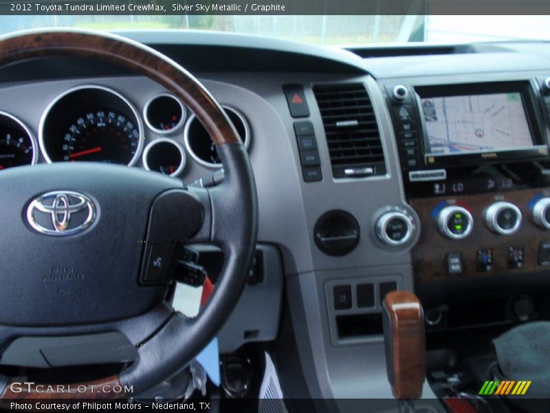 Silver Sky Metallic / Graphite 2012 Toyota Tundra Limited CrewMax