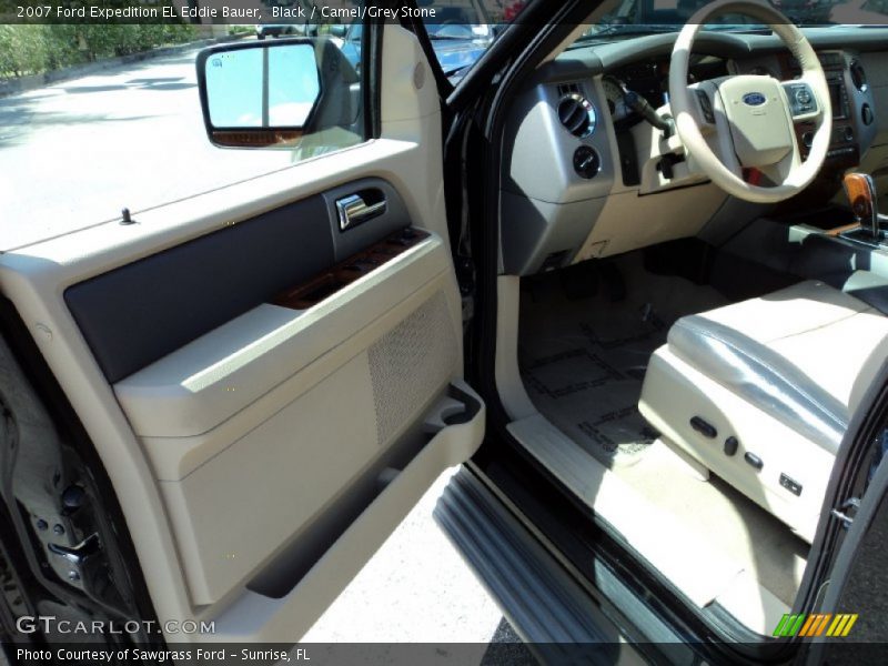 Black / Camel/Grey Stone 2007 Ford Expedition EL Eddie Bauer