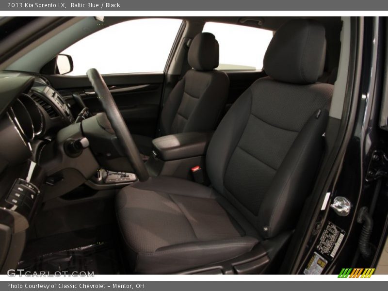 Baltic Blue / Black 2013 Kia Sorento LX