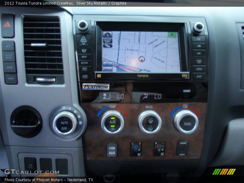 Silver Sky Metallic / Graphite 2012 Toyota Tundra Limited CrewMax