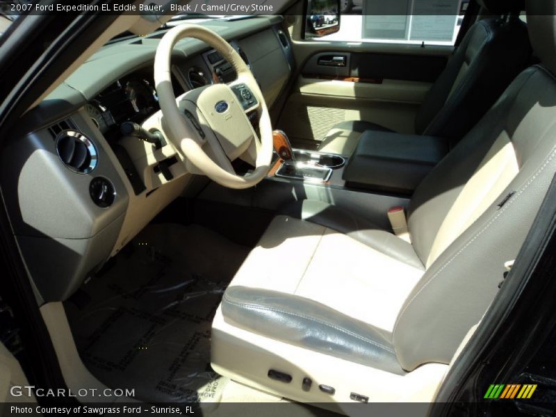 Black / Camel/Grey Stone 2007 Ford Expedition EL Eddie Bauer