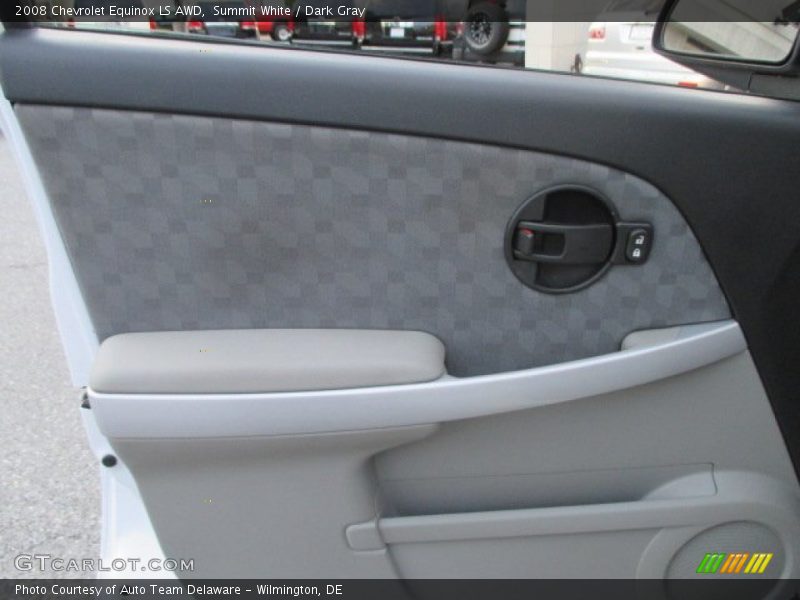 Summit White / Dark Gray 2008 Chevrolet Equinox LS AWD