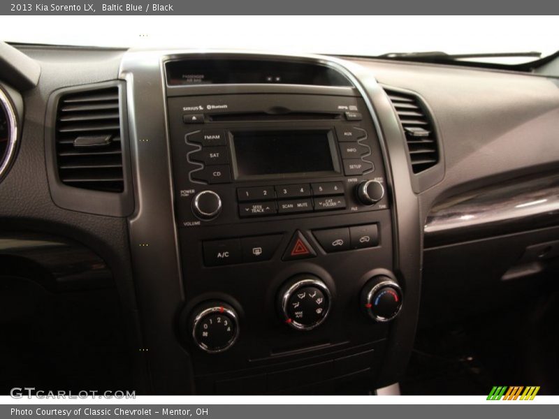 Baltic Blue / Black 2013 Kia Sorento LX
