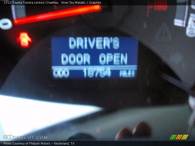 Silver Sky Metallic / Graphite 2012 Toyota Tundra Limited CrewMax