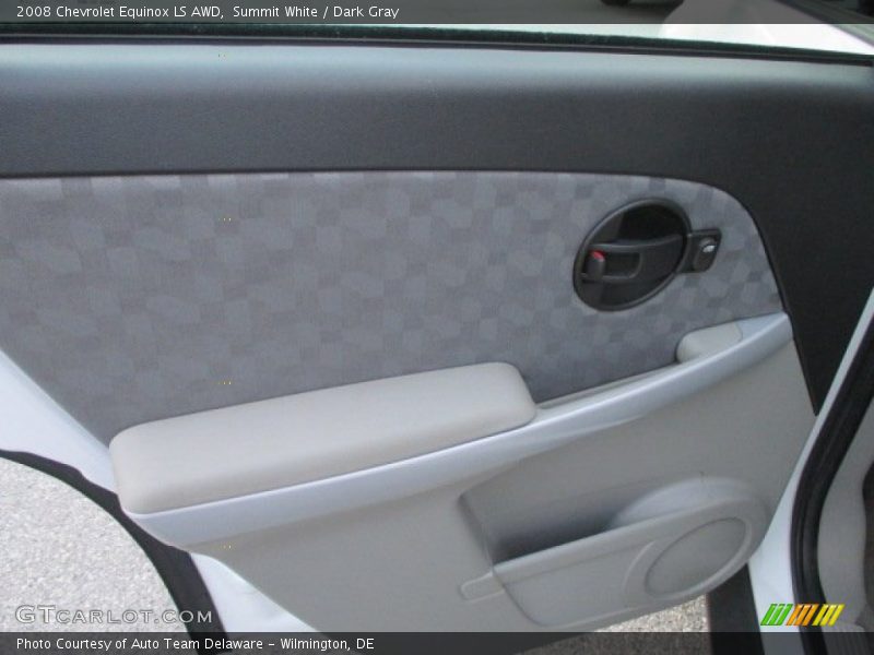 Summit White / Dark Gray 2008 Chevrolet Equinox LS AWD