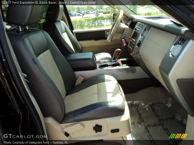 Black / Camel/Grey Stone 2007 Ford Expedition EL Eddie Bauer