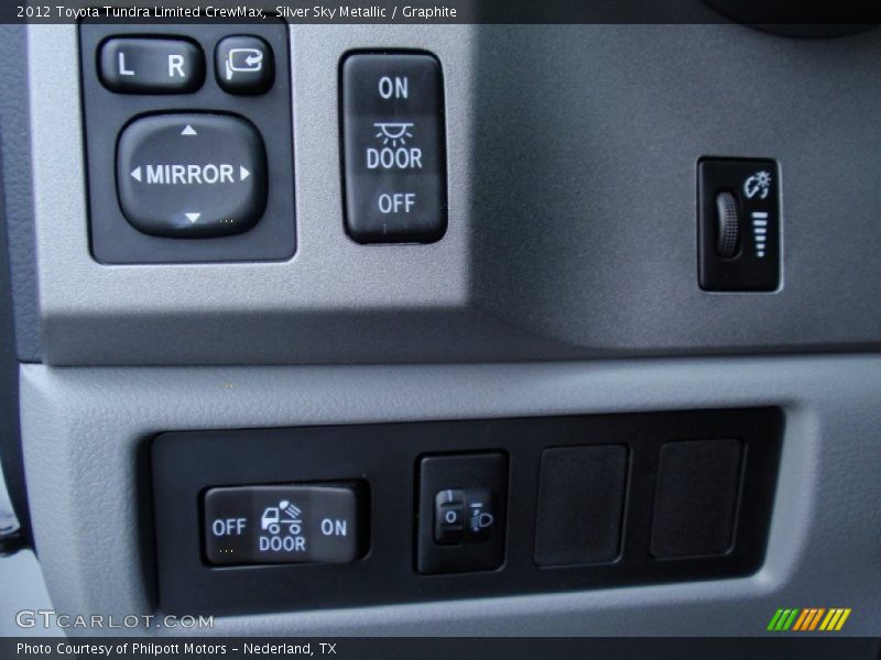 Silver Sky Metallic / Graphite 2012 Toyota Tundra Limited CrewMax
