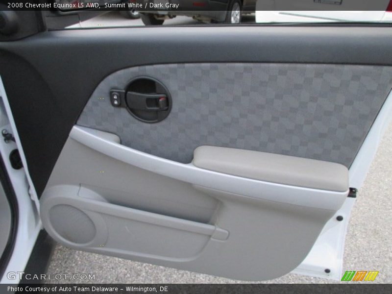 Summit White / Dark Gray 2008 Chevrolet Equinox LS AWD