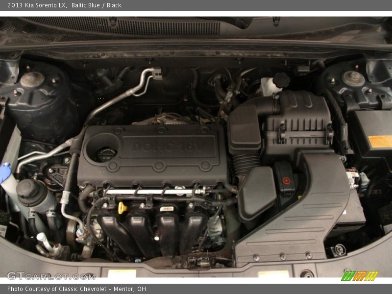 Baltic Blue / Black 2013 Kia Sorento LX
