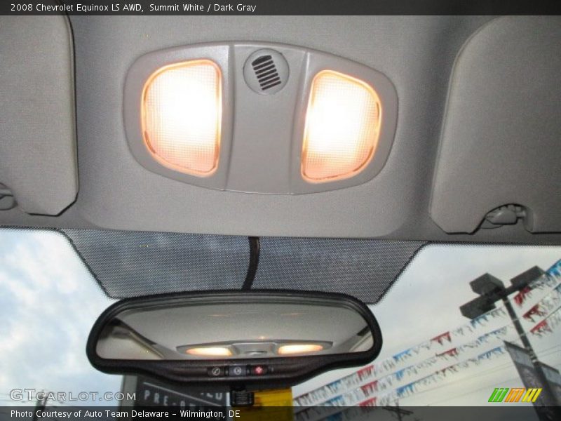 Summit White / Dark Gray 2008 Chevrolet Equinox LS AWD