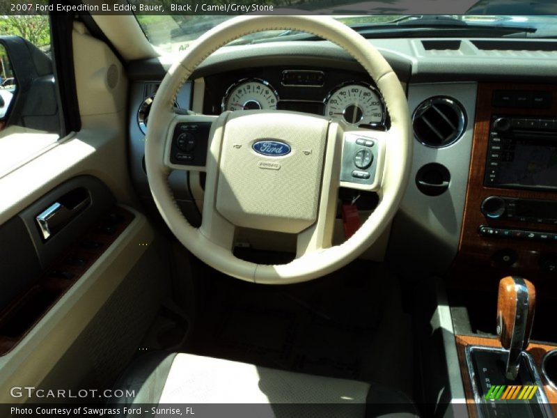 Black / Camel/Grey Stone 2007 Ford Expedition EL Eddie Bauer